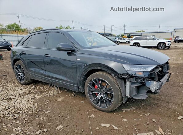 WA1FVBF11PD000285 2023 AUDI Q8 Black Przód prawy