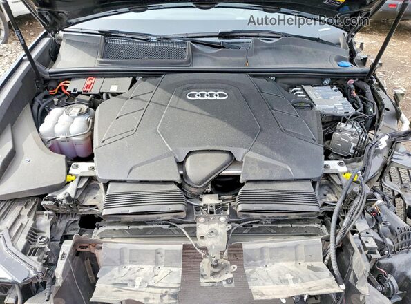WA1FVBF11PD000285 2023 AUDI Q8 Black Widok wnętrza z tyłu