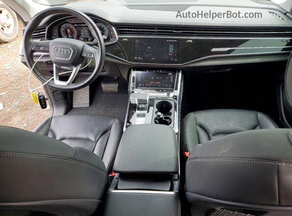 WA1FVBF11PD000285 2023 AUDI Q8 Black Widok deski rozdzielczej