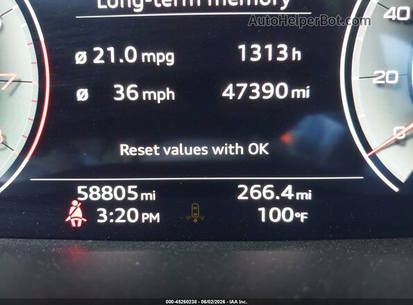 WA1FVBF14ND024335 2022 AUDI Q8 White 