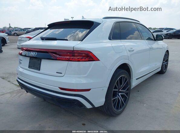 WA1FVBF14ND024335 2022 AUDI Q8 White უკანა მარჯვენა