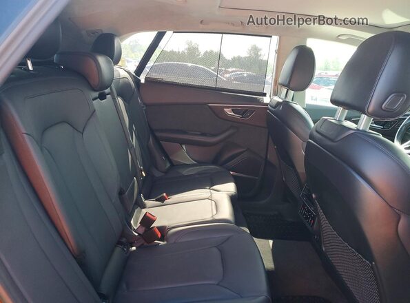 WA1FVBF18KD035317 2019 AUDI Q8 Black Rear interior view