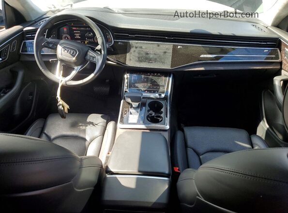 WA1FVBF18KD035317 2019 AUDI Q8 Black Dashboard view