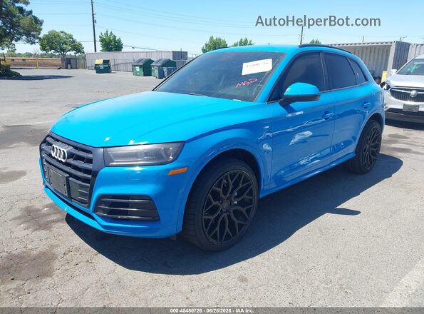 WA1G2AFY1L2060965 2020 AUDI Q5 Blue Przód lewy