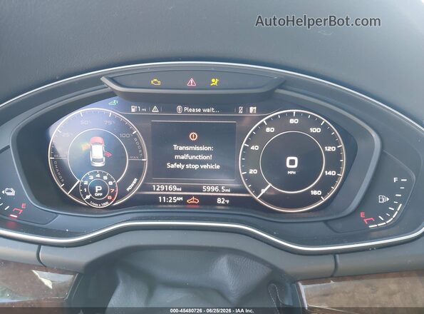 WA1G2AFY1L2060965 2020 AUDI Q5 Blue Widok tylnych siedzeń