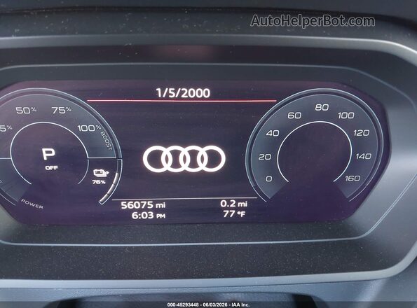 WA1G2BFZ1NP050117 2022 AUDI Q4 Серый Вид задних сидений