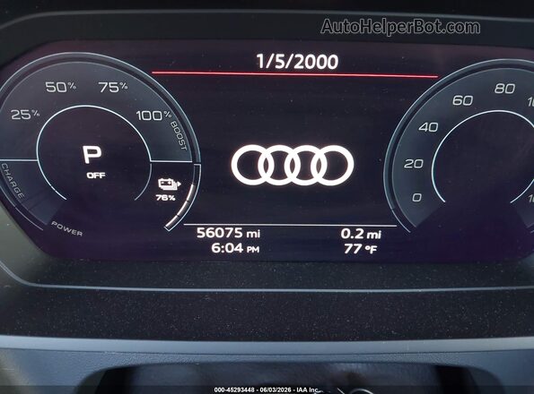WA1G2BFZ1NP050117 2022 AUDI Q4 Серый 