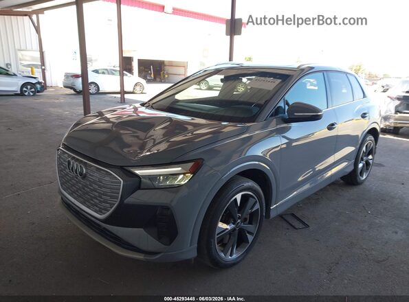 WA1G2BFZ1NP050117 2022 AUDI Q4 Серый Передняя левая четверть