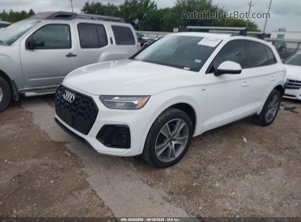 WA1GAAFY0S2026100 2025 AUDI Q5 Белый Передняя левая четверть