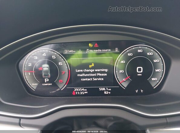 WA1GAAFY0S2026100 2025 AUDI Q5 Белый Вид задних сидений