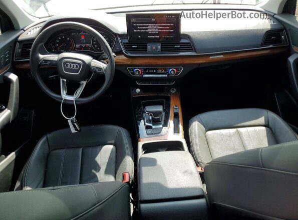WA1GAAFY1P2044791 2023 AUDI Q5 Black Widok deski rozdzielczej