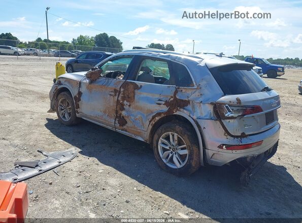 WA1GAAFY2N2070247 2022 AUDI Q5 Silver Задня ліва чверть