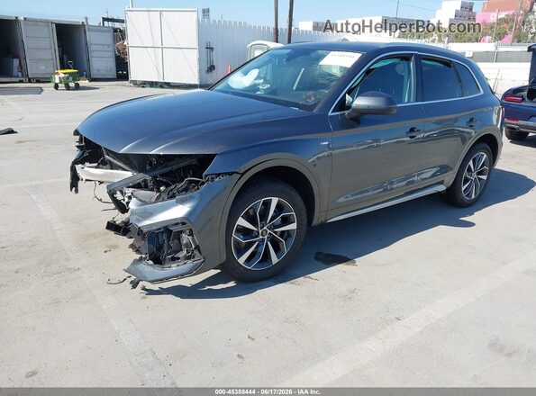 WA1GAAFY2R2074319 2024 AUDI Q5 Gray Front left