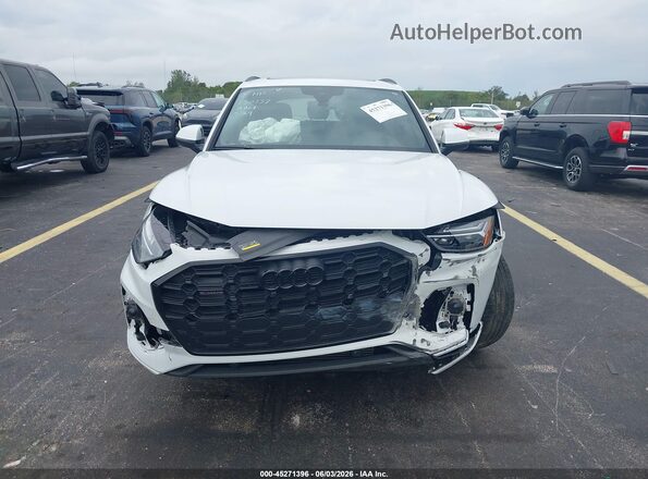 WA1GAAFY3R2130137 2024 AUDI Q5 White Вид щитка приладів