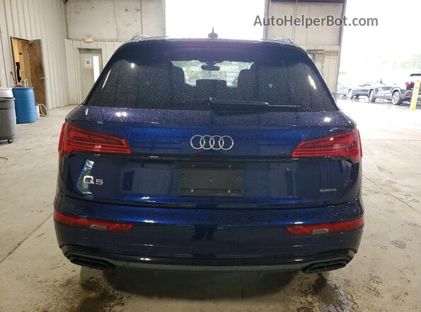 WA1GAAFY5S2016744 2025 AUDI Q5 Синий Вид сзади