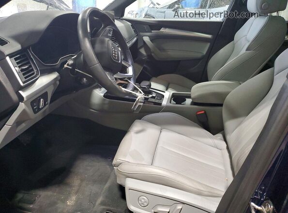 WA1GAAFY5S2016744 2025 AUDI Q5 Синий Вид салона спереди