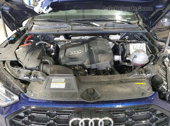 WA1GAAFY5S2016744 2025 AUDI Q5 Синий Вид задней части салона
