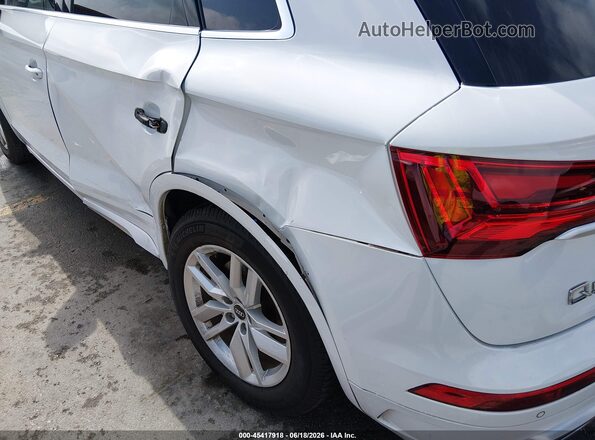 WA1GAAFY6N2002114 2022 AUDI Q5 White წინა ხედი