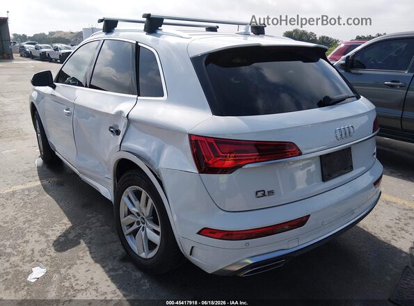 WA1GAAFY6N2002114 2022 AUDI Q5 White უკანა მარცხენა