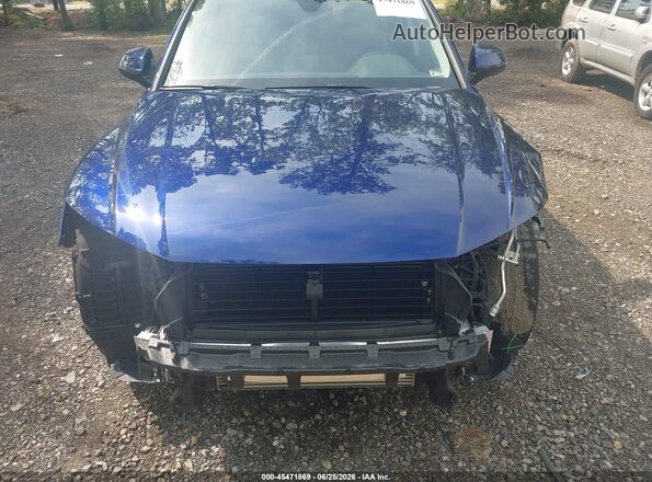 WA1GAAFY7N2049071 2022 AUDI Q5 Blue Front view
