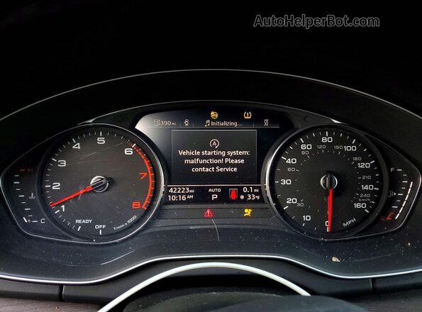 WA1GAAFY7P2014548 2023 AUDI Q5 Black Vista del cuadro de instrumentos