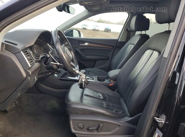 WA1GAAFY7P2014548 2023 AUDI Q5 Black Vista interior delantera