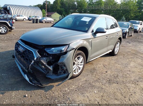 WA1GAAFY7R2126480 2024 AUDI Q5 Gray Vista tres cuartos delantera izquierda