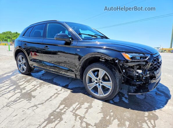 WA1GAAFY7S2028507 2025 AUDI Q5 Черный Передняя правая четверть
