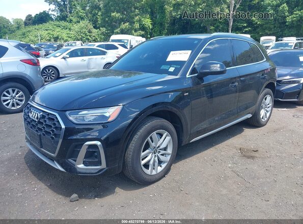 WA1GAAFY9N2084324 2022 AUDI Q5 Black Przód lewy