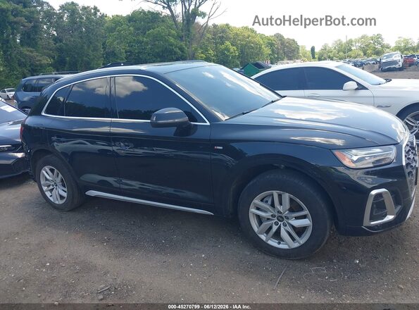 WA1GAAFY9N2084324 2022 AUDI Q5 Black Widok wnętrza 360 stopni