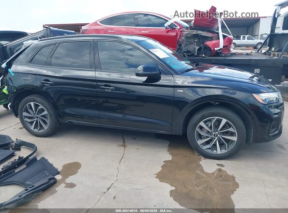 WA1GAAFYXR2106286 2024 AUDI Q5 Black Սալոնի 360 աստիճան տեսք