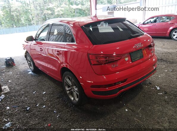 WA1GCCFS2HR001099 2017 AUDI Q3 Red Tył lewy