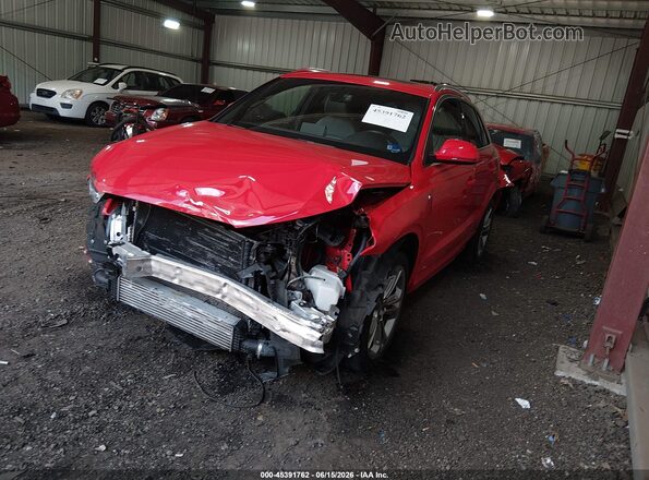 WA1GCCFS2HR001099 2017 AUDI Q3 Red Przód lewy