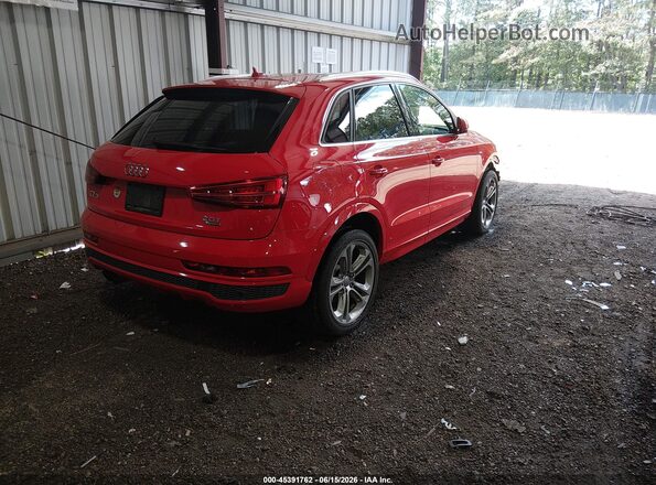 WA1GCCFS2HR001099 2017 AUDI Q3 Red Tył prawy