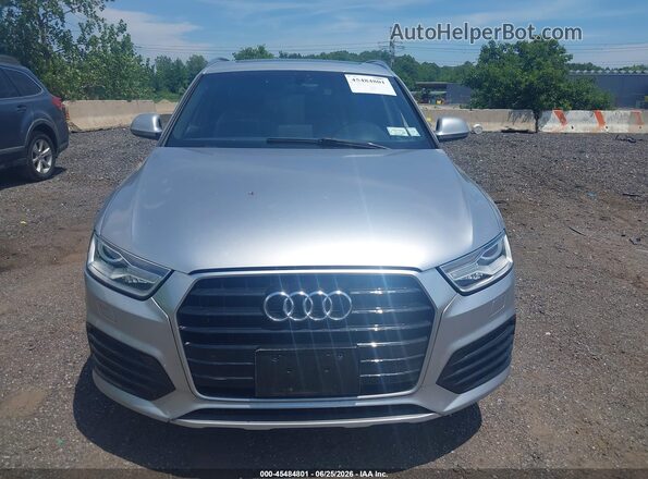 WA1GCCFSXHR000962 2017 AUDI Q3 Silver Սարքավորումների վահանակի տեսք