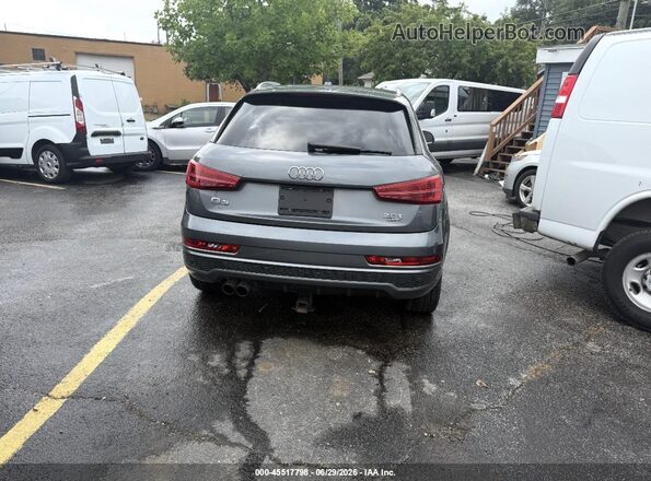 WA1GCCFSXHR004588 2017 AUDI Q3 Gray ხელსაწყოთა პანელის ხედი