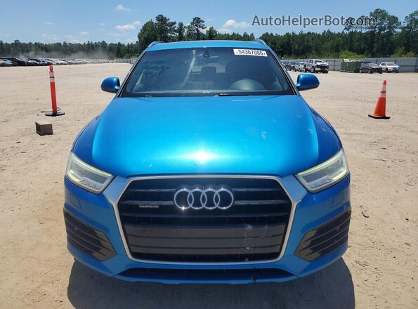 WA1GFCFS0GR008476 2016 AUDI Q3 Blue წინა ხედი