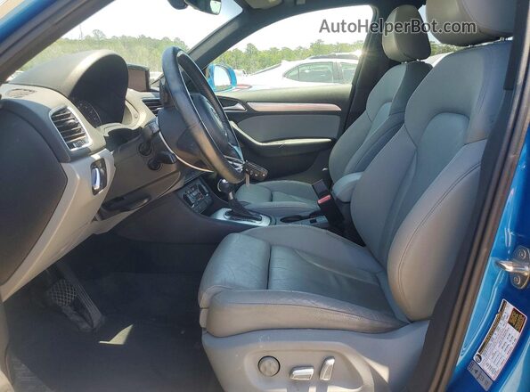 WA1GFCFS0GR008476 2016 AUDI Q3 Blue წინა სალონის ხედი