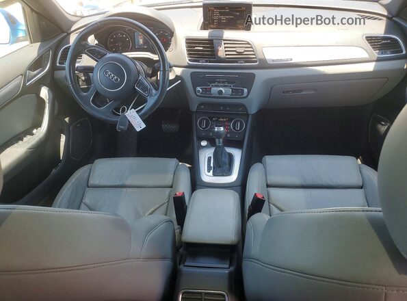 WA1GFCFS0GR008476 2016 AUDI Q3 Blue წინა პანელის ხედი