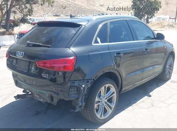 WA1GFCFS2GR018605 2016 AUDI Q3 Black უკანა მარჯვენა