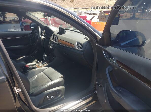 WA1GFCFS2GR018605 2016 AUDI Q3 Black წინა სალონის ხედი
