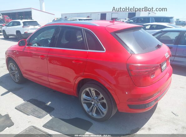 WA1GFCFS7GR009785 2016 AUDI Q3 Red უკანა მარცხენა