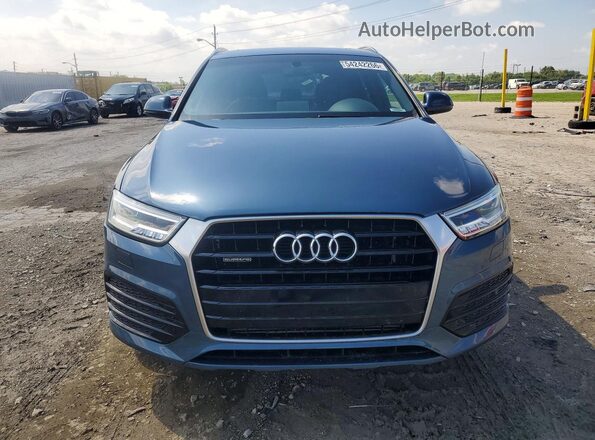 WA1GFCFS9GR016477 2016 AUDI Q3 Blue Widok z przodu