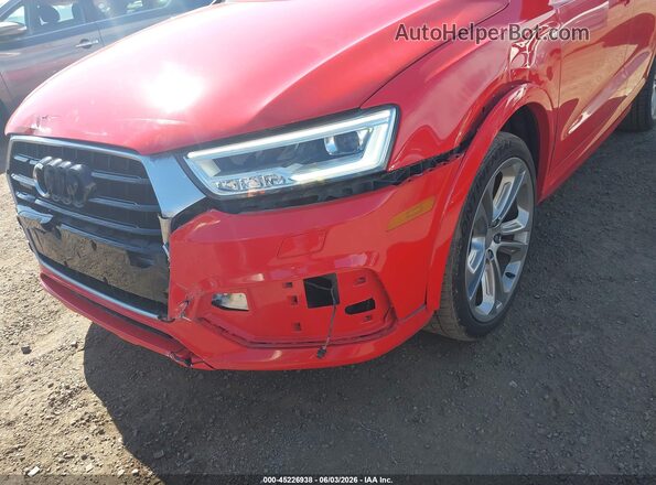 WA1GFCFSXGR009165 2016 AUDI Q3 Red Դիմացի տեսք