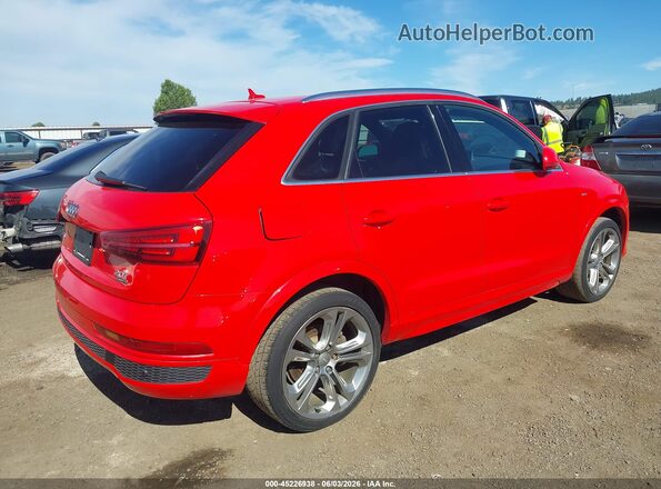 WA1GFCFSXGR009165 2016 AUDI Q3 Red Հետևի աջ