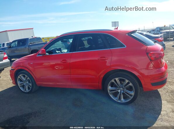 WA1GFCFSXGR009165 2016 AUDI Q3 Red Սալոնի 360 աստիճան տեսք