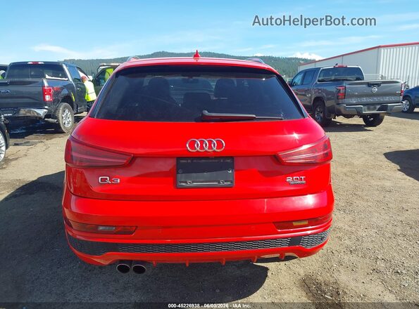 WA1GFCFSXGR009165 2016 AUDI Q3 Red 