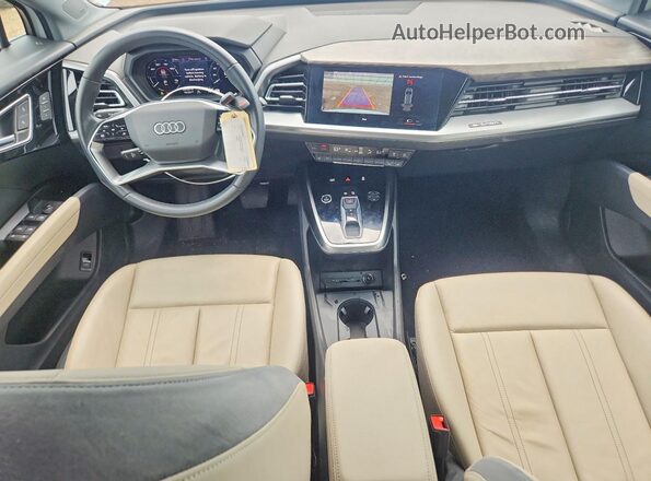 WA1H2BFZ5NP030408 2022 AUDI Q4 White წინა პანელის ხედი