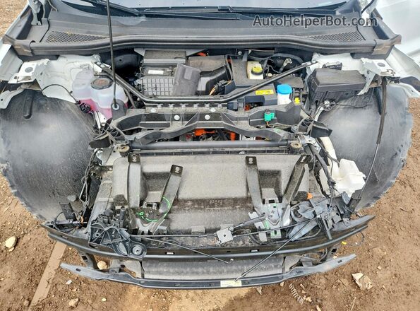WA1H2BFZ5NP030408 2022 AUDI Q4 White უკანა სალონის ხედი