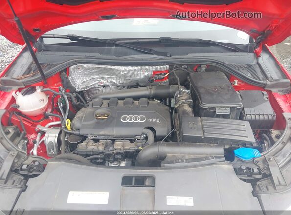 WA1JCCFS1HR001648 2017 AUDI Q3 Red უკანა ხედი
